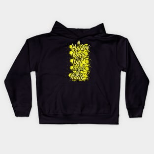 Haters Yellow Kids Hoodie